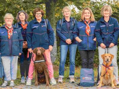 Bild (Marjan Teskera): Für den nächsten Kurs für Besuchshunde der Malteser Lahn-Dill im Oktober 2026 sind noch Plätze frei. Auch Personen ohne vierbeinige Unterstützung sind im Team des Besuchs- und Begleitungsdienstes willkommen.